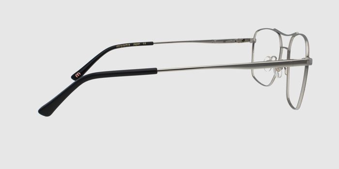  Silver Full rim Aviator Eyeglasses for Men