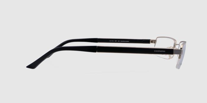 Silver Half rim Rectangle Eyeglasses for Men