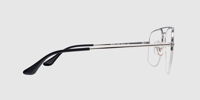  Silver Half rim Wayfarer Eyeglasses for Men