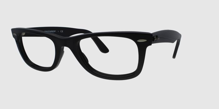  Black Full rim Square Eyeglasses for Men