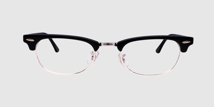  Black Full frame Browline Eyeglasses for Women