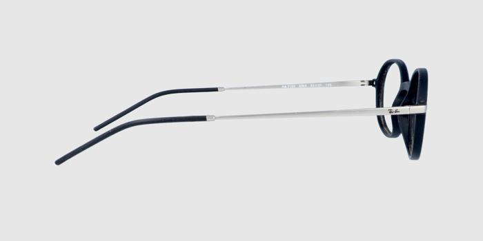  Black Full frame Oval Eyeglasses for Men and Women