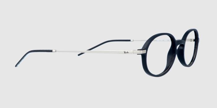  Black Full frame Oval Eyeglasses for Men and Women