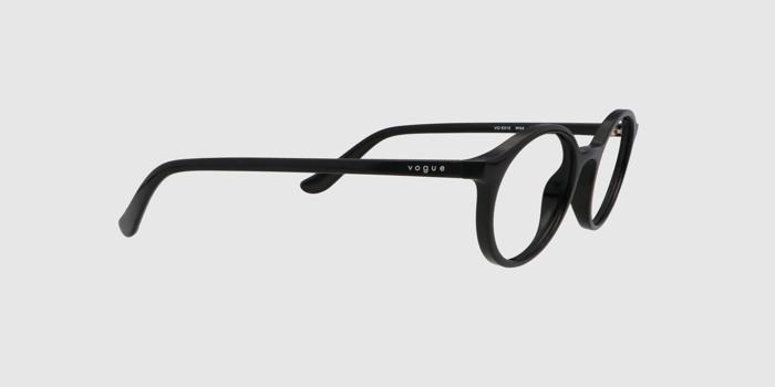 Black Full frame Round Eyeglasses for Women