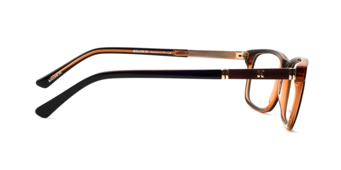 KILLER Black Full Frame Rectangle Eyeglasses for Men and Women
