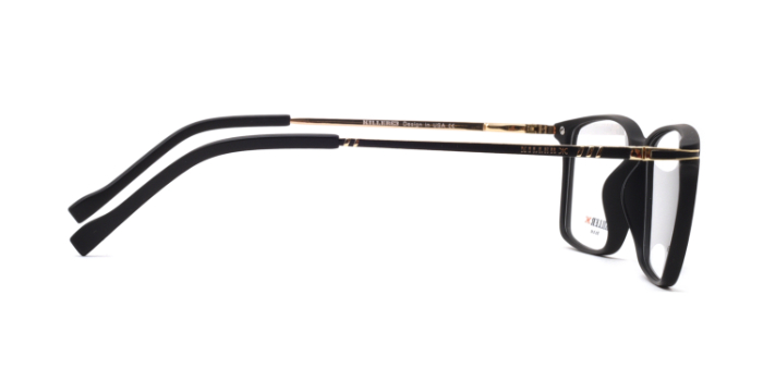 KILLER Black Full Frame Rectangle Eyeglasses for Men and Women