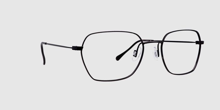  Black Full frame Oval Eyeglasses for Women