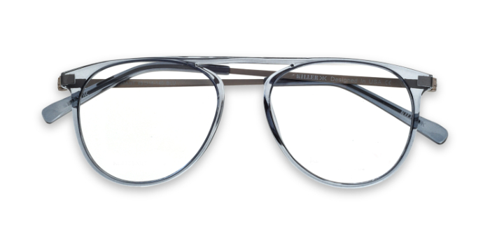 KILLER Blue Full Frame Round Eyeglasses for Men and Women