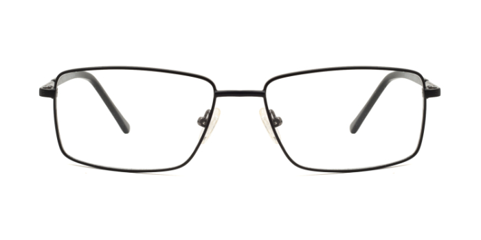 KILLER Black Full Frame Rectangle Eyeglasses for Men and Women
