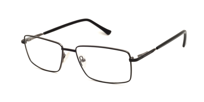 KILLER Black Full Frame Rectangle Eyeglasses for Men and Women