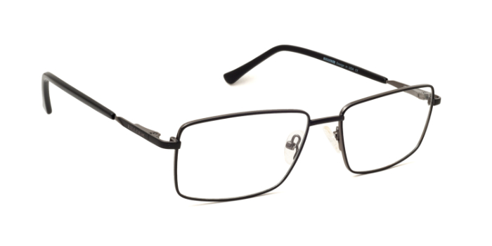 KILLER Black Full Frame Rectangle Eyeglasses for Men and Women