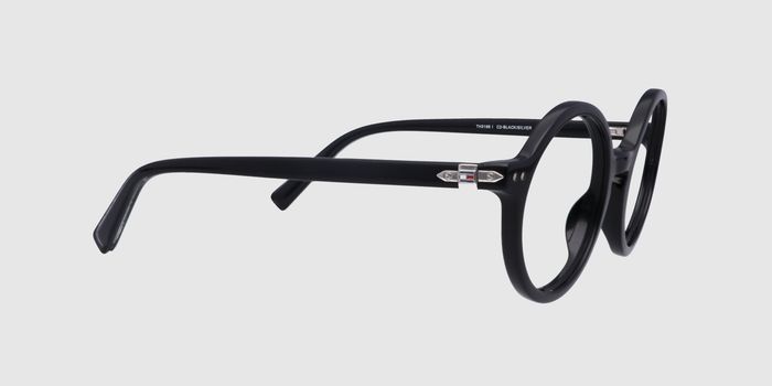  Black Full frame Round Eyeglasses for Men and Women