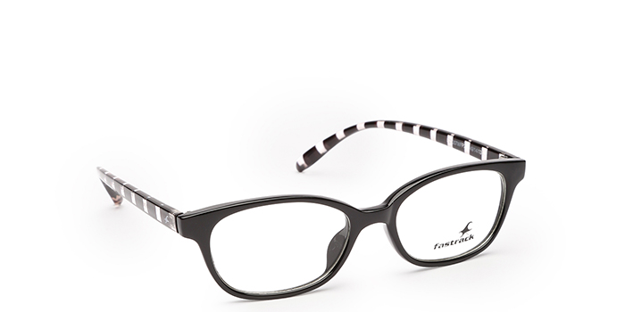 FASTRACK Black Full Frame Cateye Eyeglasses for Women