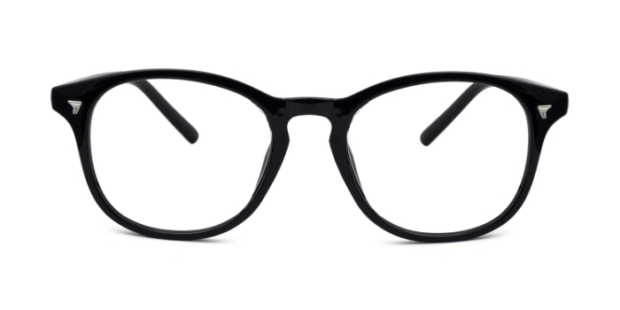 black circle eyeglasses