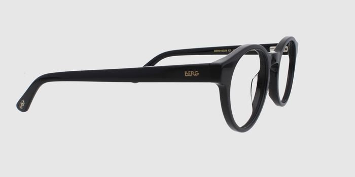  Black Full rim Round Eyeglasses for Men and Women