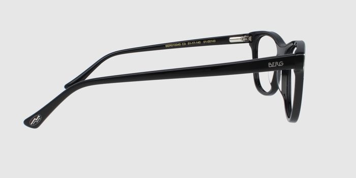  Black Full rim Round Eyeglasses for Men and Women