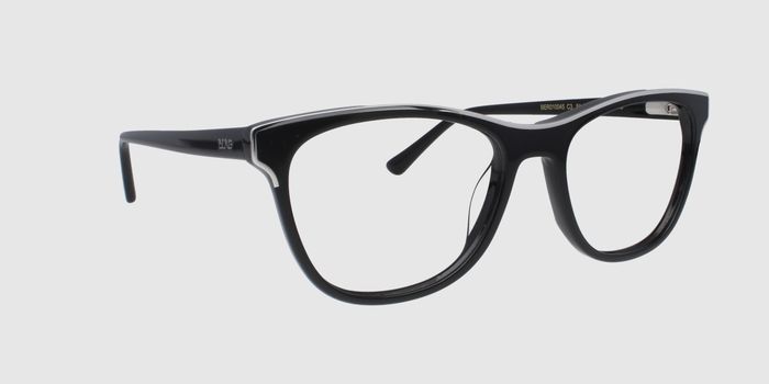  Black Full rim Round Eyeglasses for Men and Women