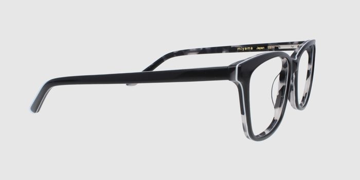  Black Full rim Square Eyeglasses for Men and Women