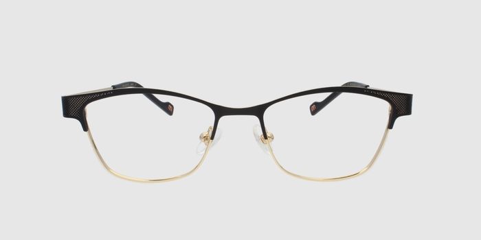  Black Full rim Cat eye Eyeglasses for Women