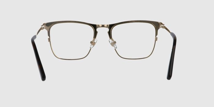  Black Full rim Square Eyeglasses for Men