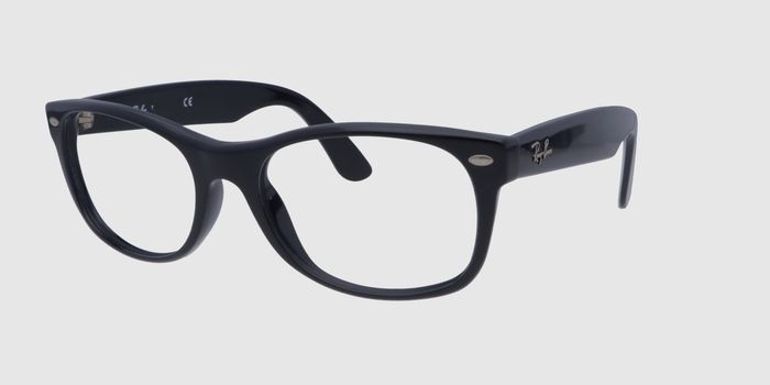  Black Full frame Oval Eyeglasses for Women