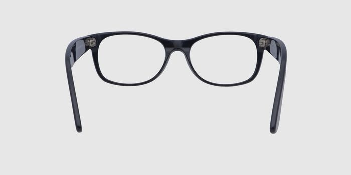  Black Full frame Oval Eyeglasses for Women