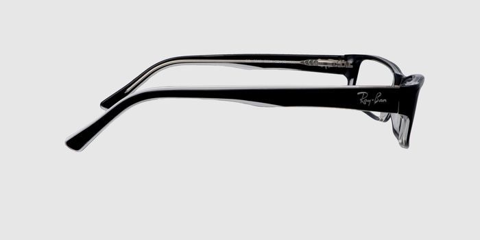  Black Full frame Rectangle Eyeglasses for Women