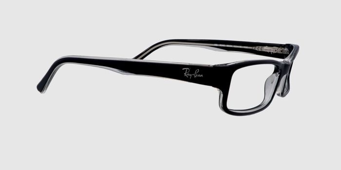  Black Full frame Rectangle Eyeglasses for Women