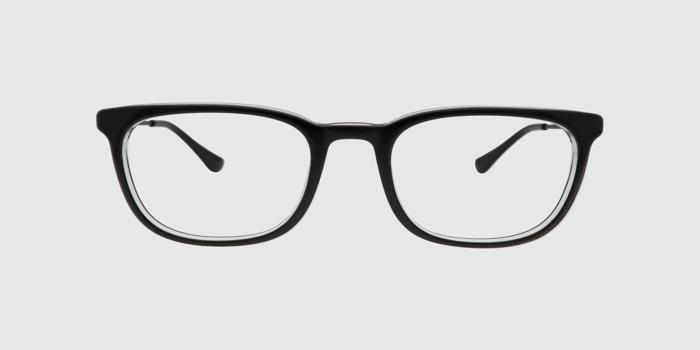  Black Full frame Wayfarer Eyeglasses for Men