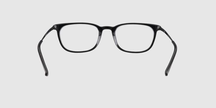  Black Full frame Wayfarer Eyeglasses for Men