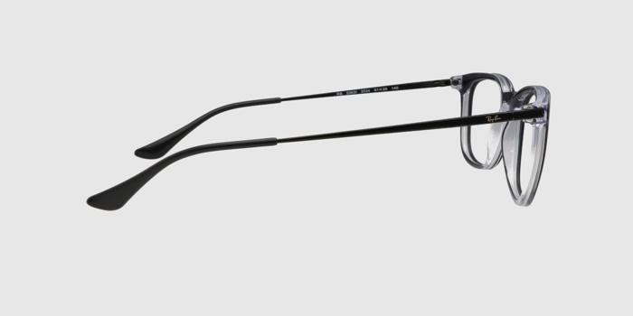  Black Full frame Wayfarer Eyeglasses for Men