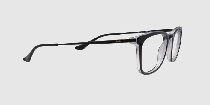  Black Full frame Wayfarer Eyeglasses for Men