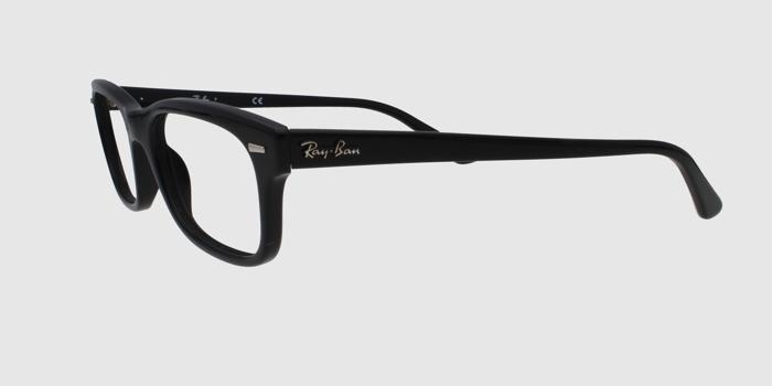  Black Full rim Square Eyeglasses for Men