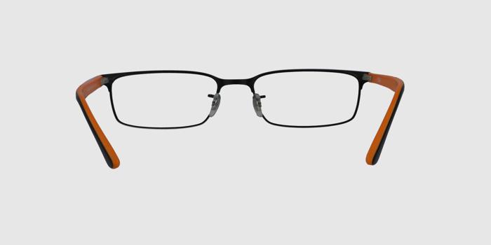  Black Full rim Rectangle Eyeglasses for Men and Women