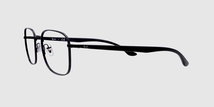  Black Full frame Square Eyeglasses for Women