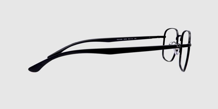 Black Full frame Square Eyeglasses for Women