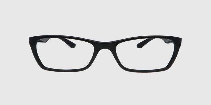  Black Full frame Oval Eyeglasses for Women