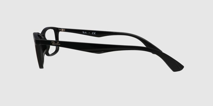  Black Full frame Rectangle Eyeglasses for Men