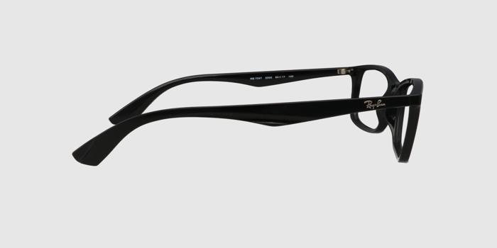  Black Full frame Rectangle Eyeglasses for Men