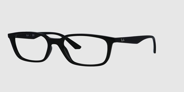  Black Full rim Rectangle Eyeglasses for Men and Women