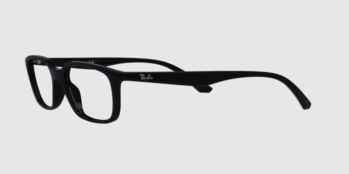  Black Full rim Rectangle Eyeglasses for Men and Women