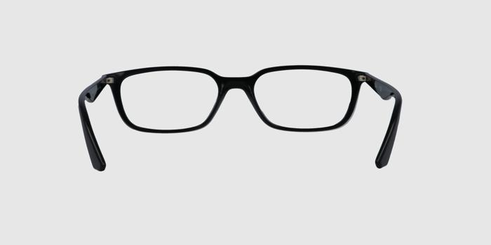  Black Full rim Rectangle Eyeglasses for Men and Women