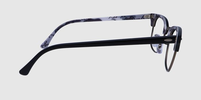  Black Full frame Square Eyeglasses for Women