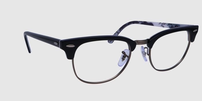  Black Full frame Square Eyeglasses for Women
