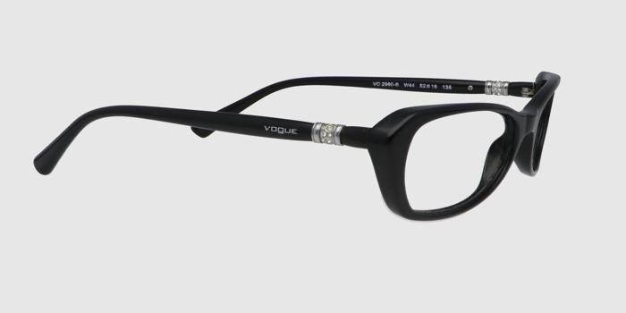  Black Full frame Butterfly Eyeglasses for Women