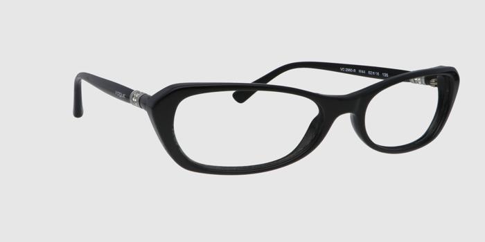  Black Full frame Butterfly Eyeglasses for Women