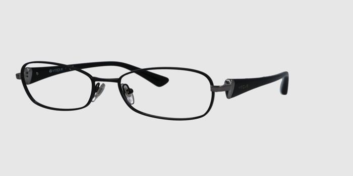  Black Full rim Oval Eyeglasses for Women