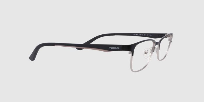  Black Full frame Rectangle Eyeglasses for Men