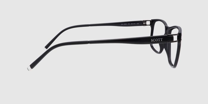  Black Full frame Rectangle Eyeglasses for Women