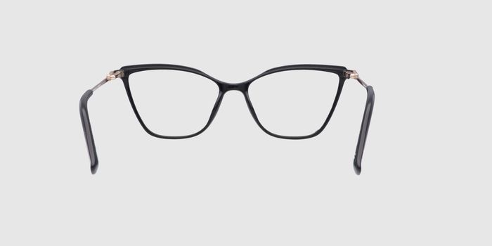  Black Full frame Butterfly Eyeglasses for Women